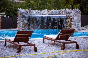 Villa in Vrbnik for 6 Guests with Pool