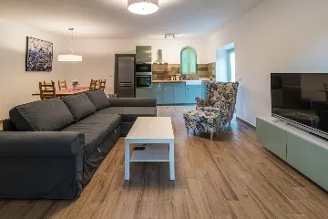 Villa in Vrbnik for 6 Guests with Pool