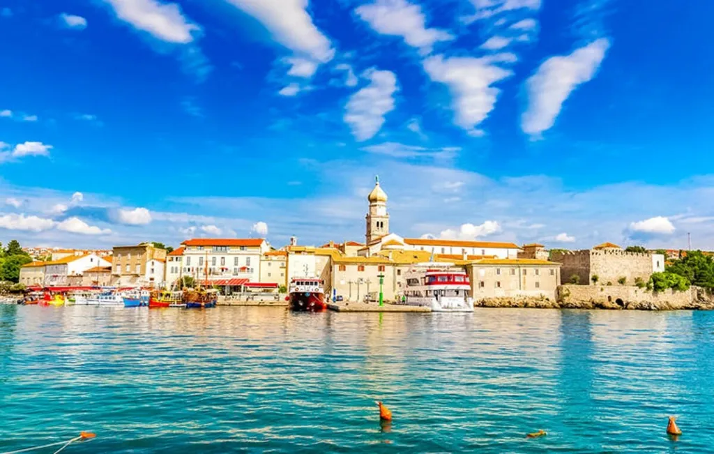 Sea-View Apartment in Krk for 4 Guests