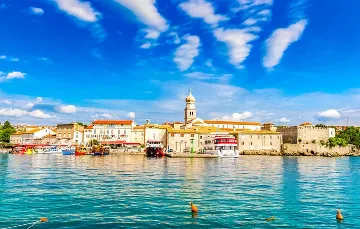 Sea-View Apartment in Krk for 4 Guests