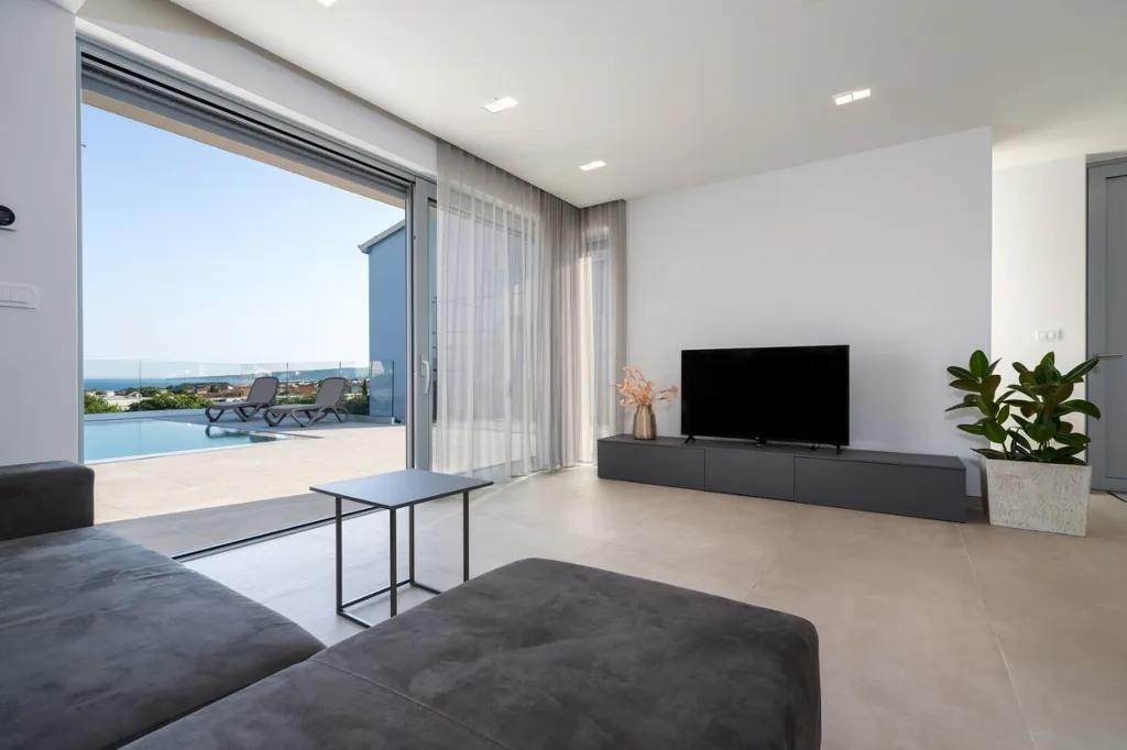 Modern Semi-Detached House in Krk for 6 Guests