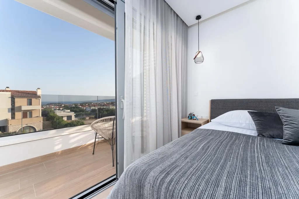 Modern Semi-Detached House in Krk for 6 Guests