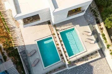 Modern Semi-Detached Villa in Krk for 6 Guests