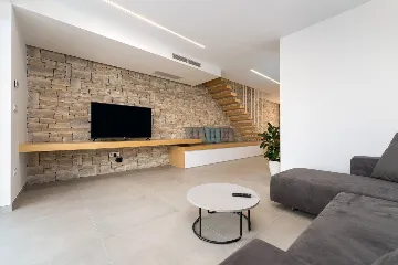 Modern Semi-Detached Villa in Krk for 6 Guests