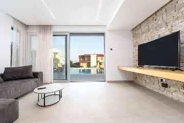 Modern Semi-Detached Villa in Krk for 6 Guests