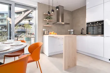 Modern Semi-Detached Villa in Krk for 6 Guests