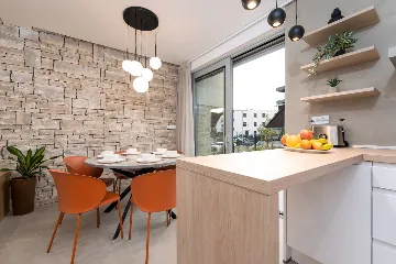 Modern Semi-Detached Villa in Krk for 6 Guests