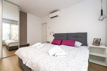 Modern Semi-Detached Villa in Krk for 6 Guests