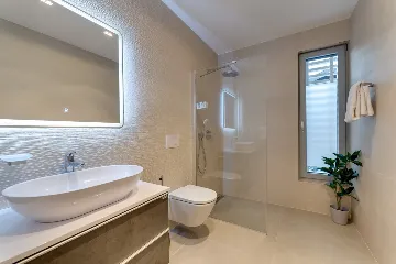 Modern Semi-Detached Villa in Krk for 6 Guests