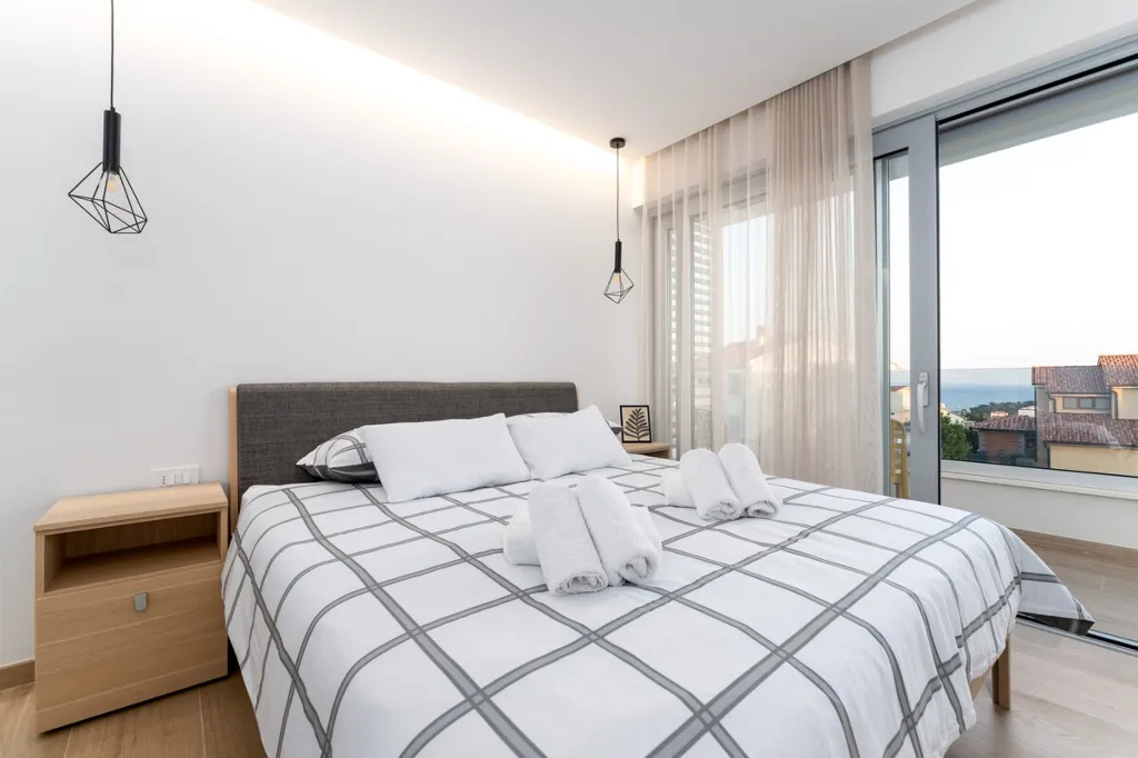 Modern Semi-Detached Villa in Krk for 6 Guests