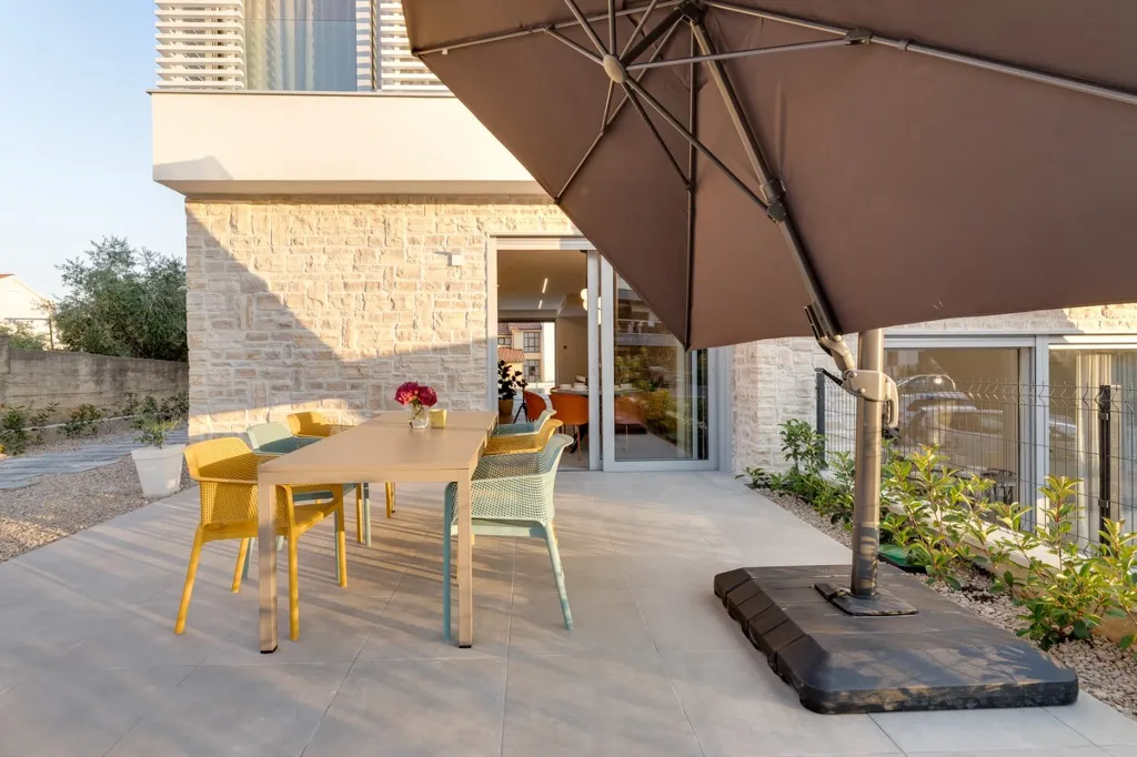 Modern Semi-Detached Villa in Krk for 6 Guests