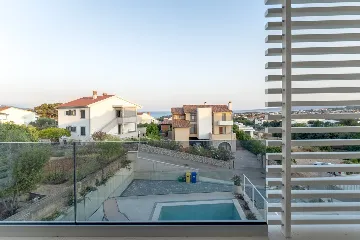 Modern Semi-Detached Villa in Krk for 6 Guests