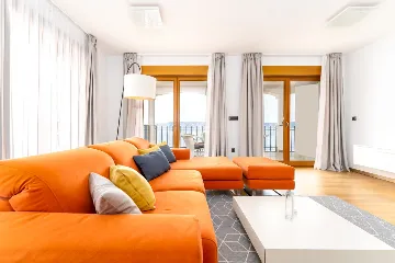 3-Bedroom Sea-View Apartment in Povile