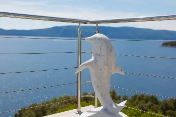 House for 5 Guests with Infinity Pool in Vrh