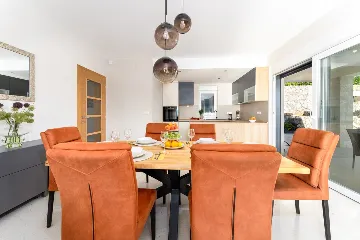 House in Sveti Vid for 8 guests with sea view pool