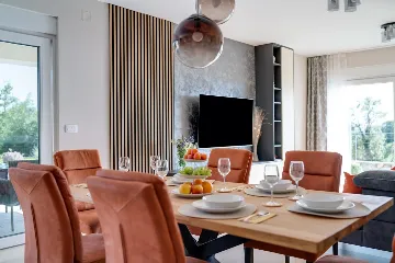 House in Sveti Vid for 8 guests with sea view pool