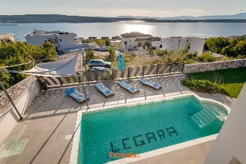 Villa with Pool and Sea View in Crikvenica