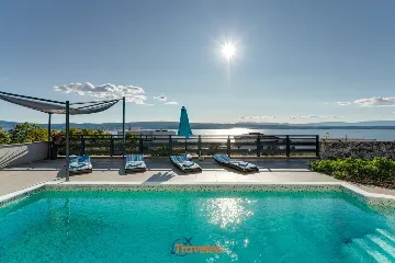 Villa with Pool and Sea View in Crikvenica