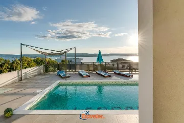 Villa with Pool and Sea View in Crikvenica