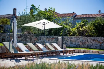 3-Bedroom House in Strilčići with Pool & Sea Views