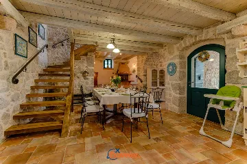 3-Bedroom House in Strilčići with Pool & Sea Views
