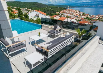 Villa in Vrbnik with Sea-View Infinity Pool