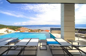 Villa in Vrbnik with Sea-View Infinity Pool