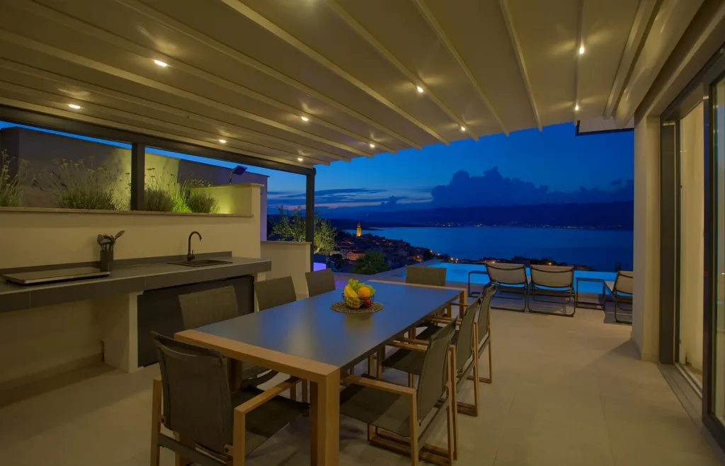 Villa in Vrbnik with Sea-View Infinity Pool