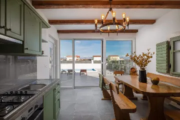 Privlaka 4-Bedroom House with Pool for 8