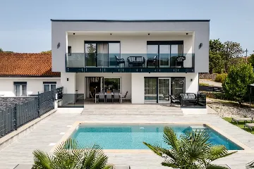 Newly Built Villa with Pool Near Beach in Pinezići