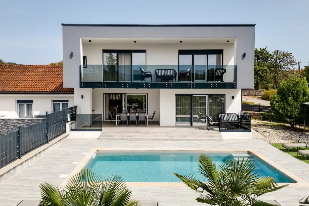 Newly Built Villa with Pool Near Beach in Pinezići