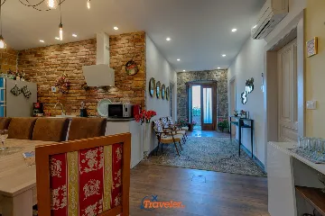 Stone Villa with Pool and Kvarner Bay View, Ičići