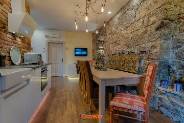 Stone Villa with Pool and Kvarner Bay View, Ičići