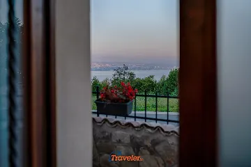 Stone Villa with Pool and Kvarner Bay View, Ičići