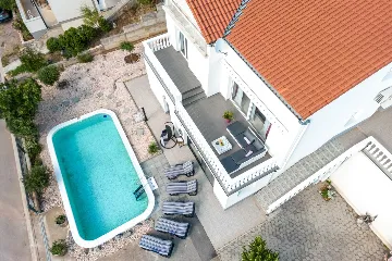 Senj House with Panoramic Sea Views & Heated Pool