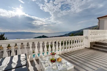 Senj House with Panoramic Sea Views & Heated Pool