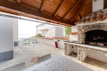 Senj House with Panoramic Sea Views & Heated Pool