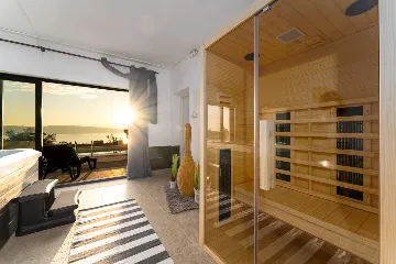 Senj House with Panoramic Sea Views & Heated Pool