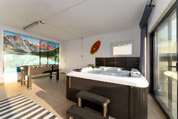 Senj House with Panoramic Sea Views & Heated Pool