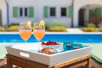 Villa with Pool and Fenced Courtyard in Kras