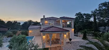 Villa with Pool in Pinezići for Up to 10 Guests