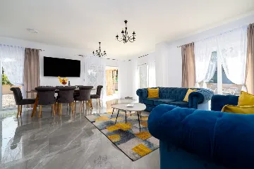 Villa with Pool in Pinezići for Up to 10 Guests