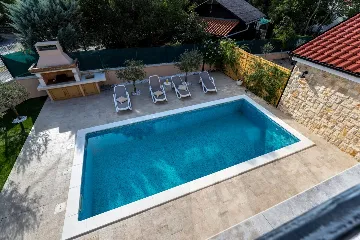 Villa with Pool in Pinezići for Up to 10 Guests