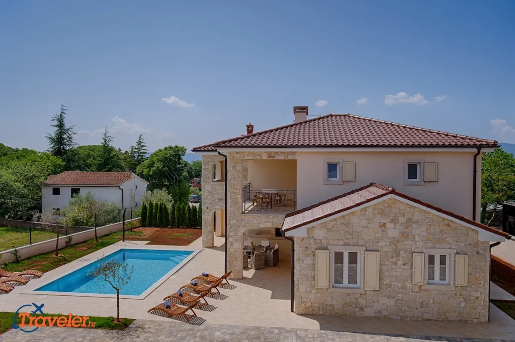 Pool House Near Beach in Pinezići for 10 Guests