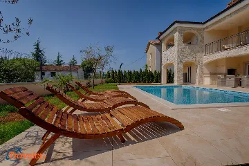 Pool House Near Beach in Pinezići for 10 Guests