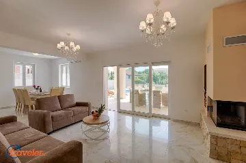 Pool House Near Beach in Pinezići for 10 Guests