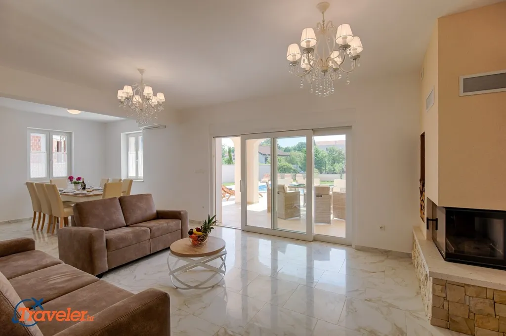 Pool House Near Beach in Pinezići for 10 Guests
