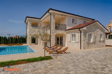 Pool House Near Beach in Pinezići for 10 Guests