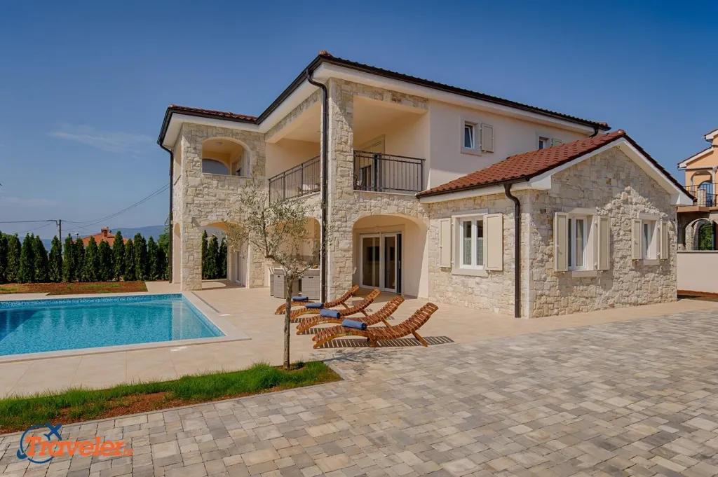 Pool House Near Beach in Pinezići for 10 Guests