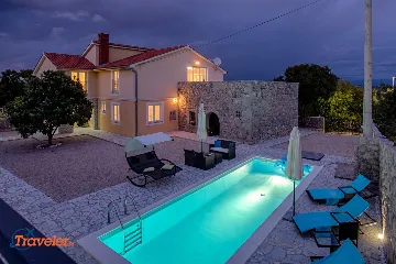 Vrh Villa with Private Pool for Up to 10 Guests